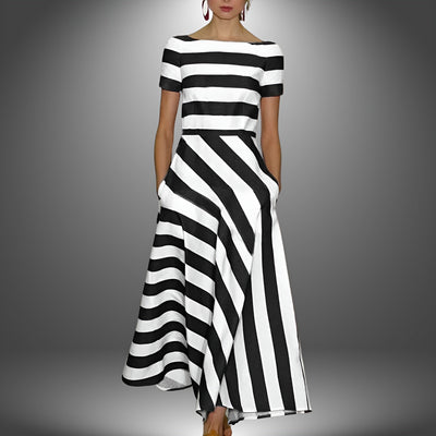 Elisa | Striped Dress