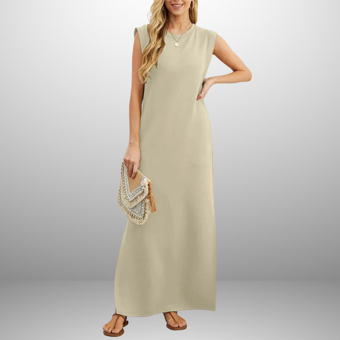 Emma | Long Flowing Crease-Free Dress