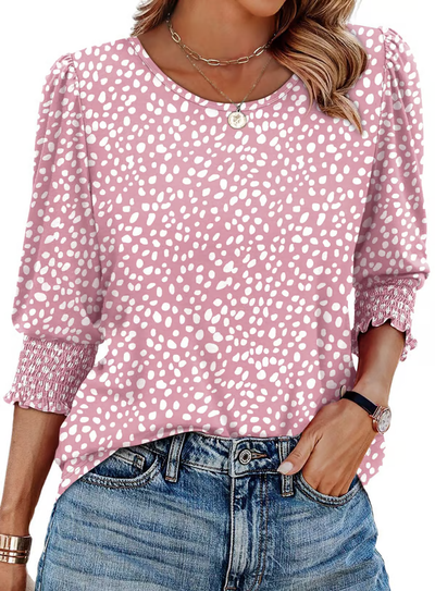 Kaela - Printed Charm Top