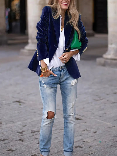 Chelsea | Velvet Jacket