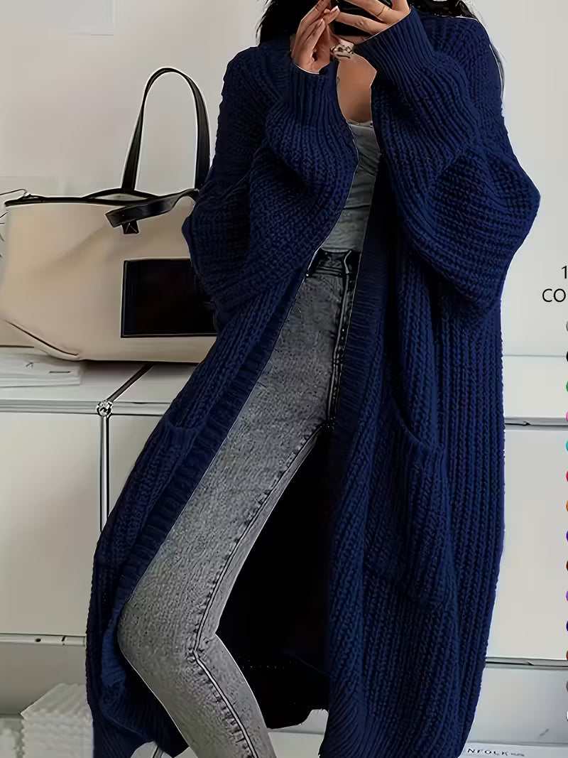 Talbot™| Long Knitted Cardigan Women