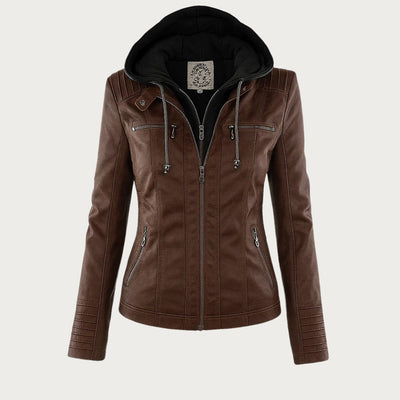 Karen™ | Robust and Elegant Leather Jacket