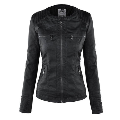 Karen™ | Robust and Elegant Leather Jacket
