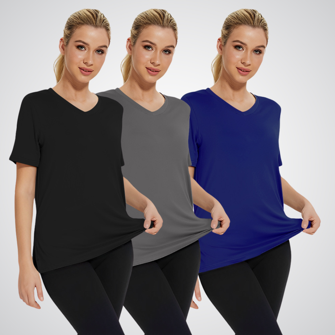 SELENA - Casual Loose Fit Tee (Pack of 3)