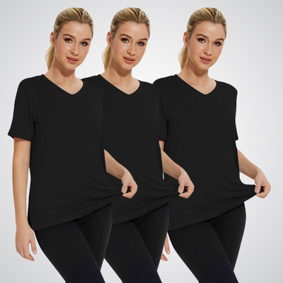 SELENA - Casual Loose Fit Tee (Pack of 3)