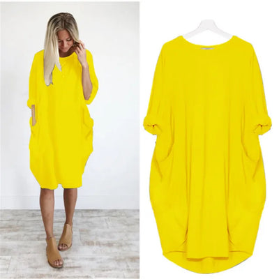 Miranda - Comfortable Tummy Covering Dress