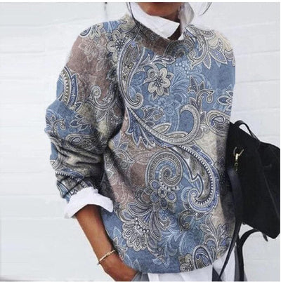 Talbot™ | Trendy Floral Sweater