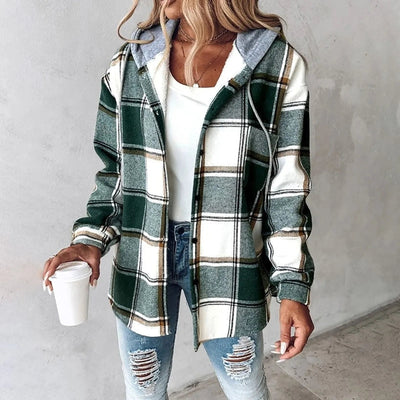 Lena™ - Classic Plaid Jacket
