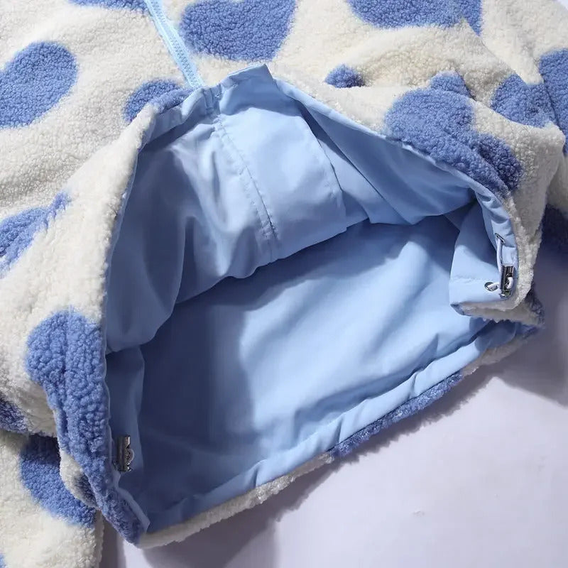 Elsie | Reversible Heart Jacket