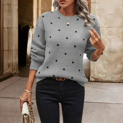 Talbot™ | Polka Dot Knitted Sweater